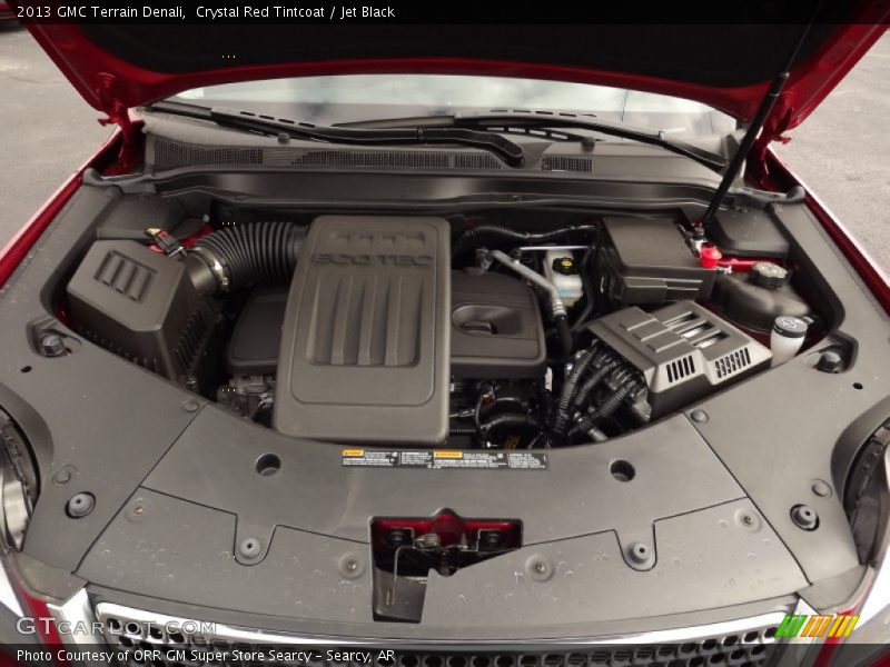 Crystal Red Tintcoat / Jet Black 2013 GMC Terrain Denali