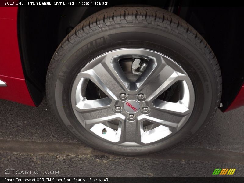 Crystal Red Tintcoat / Jet Black 2013 GMC Terrain Denali