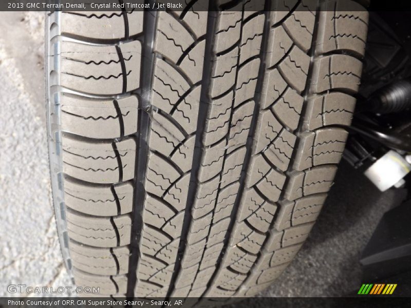 Crystal Red Tintcoat / Jet Black 2013 GMC Terrain Denali