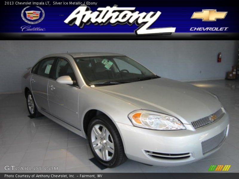 Silver Ice Metallic / Ebony 2013 Chevrolet Impala LT
