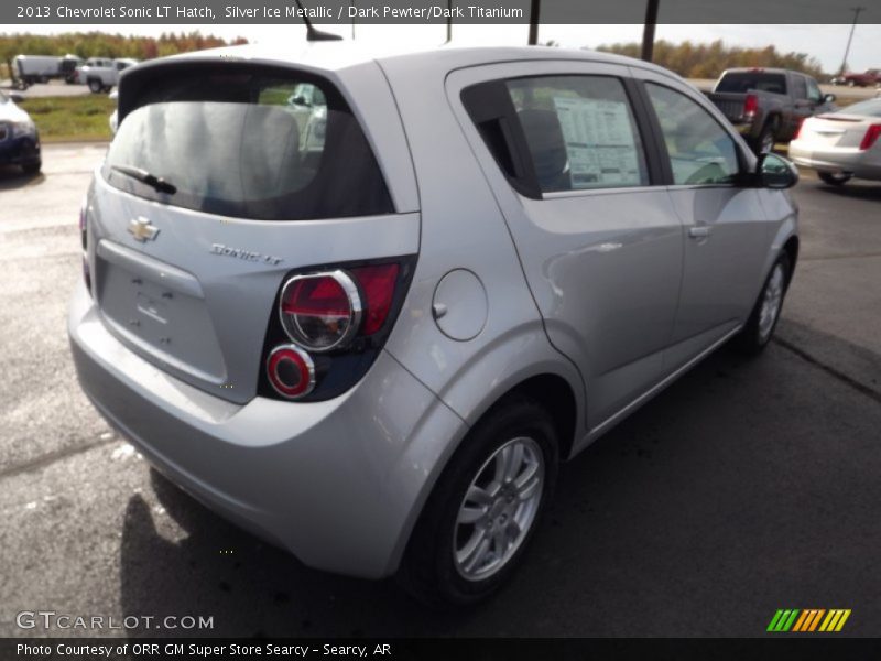 Silver Ice Metallic / Dark Pewter/Dark Titanium 2013 Chevrolet Sonic LT Hatch
