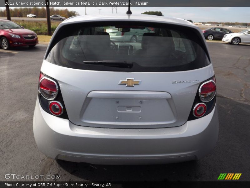 Silver Ice Metallic / Dark Pewter/Dark Titanium 2013 Chevrolet Sonic LT Hatch