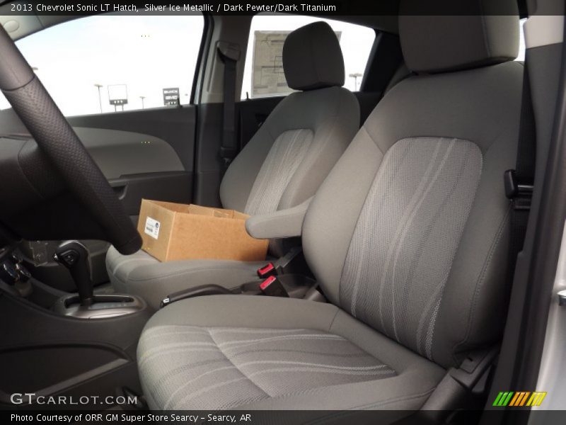 Silver Ice Metallic / Dark Pewter/Dark Titanium 2013 Chevrolet Sonic LT Hatch