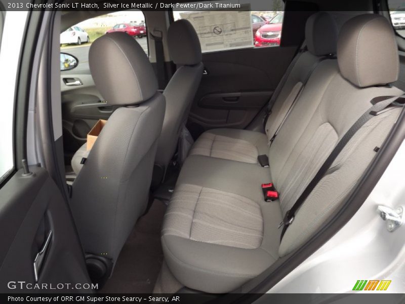 Silver Ice Metallic / Dark Pewter/Dark Titanium 2013 Chevrolet Sonic LT Hatch