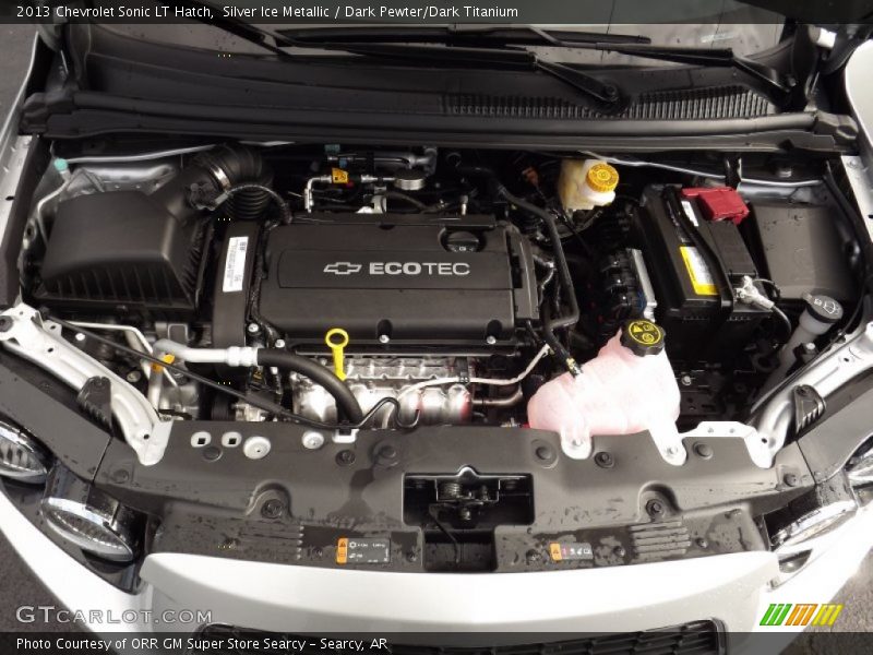 Silver Ice Metallic / Dark Pewter/Dark Titanium 2013 Chevrolet Sonic LT Hatch