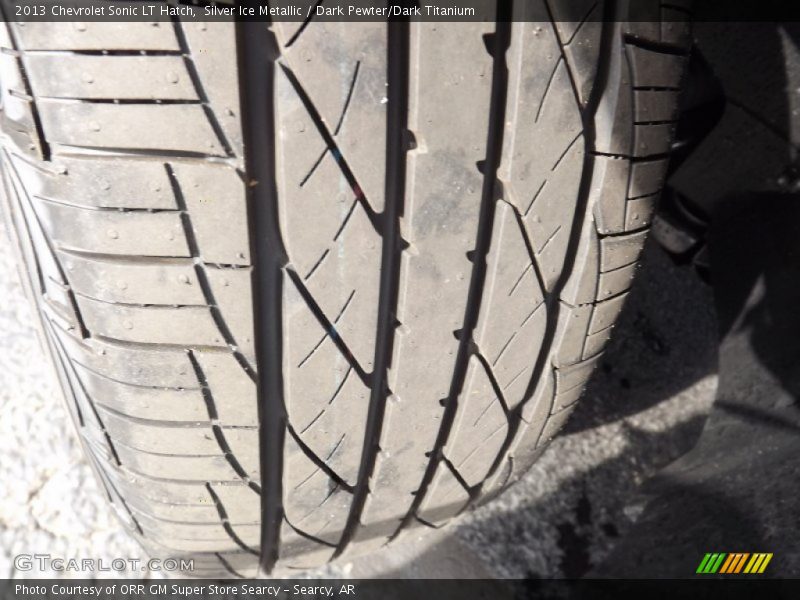 Silver Ice Metallic / Dark Pewter/Dark Titanium 2013 Chevrolet Sonic LT Hatch