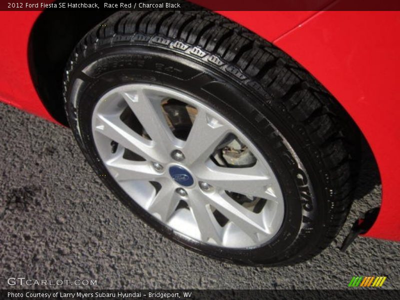 Race Red / Charcoal Black 2012 Ford Fiesta SE Hatchback