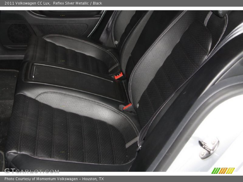 Reflex Silver Metallic / Black 2011 Volkswagen CC Lux