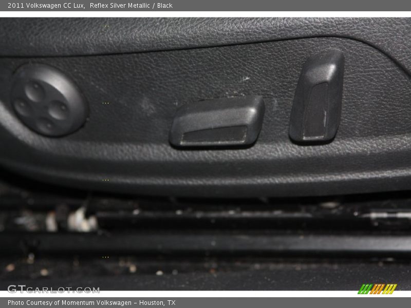 Reflex Silver Metallic / Black 2011 Volkswagen CC Lux