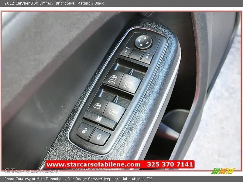 Bright Silver Metallic / Black 2012 Chrysler 300 Limited