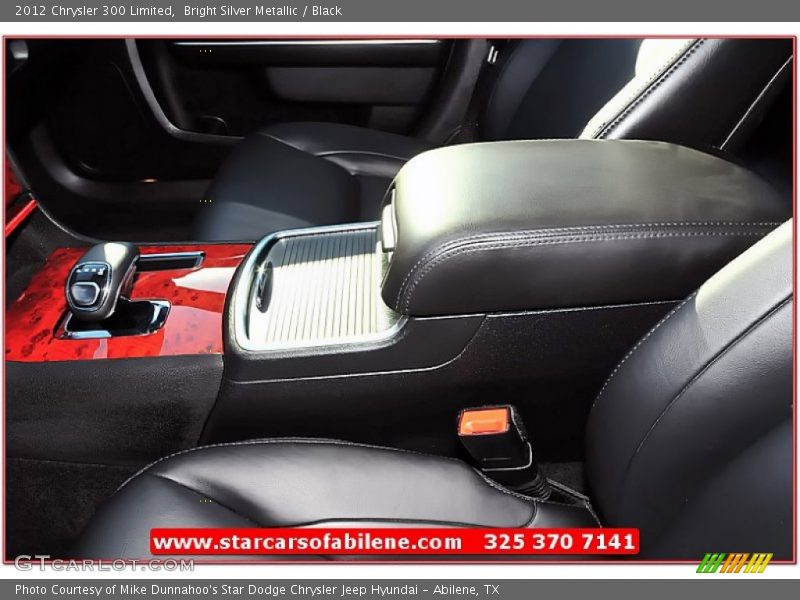 Bright Silver Metallic / Black 2012 Chrysler 300 Limited