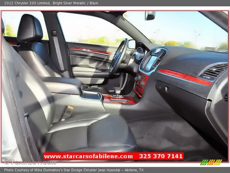 Bright Silver Metallic / Black 2012 Chrysler 300 Limited