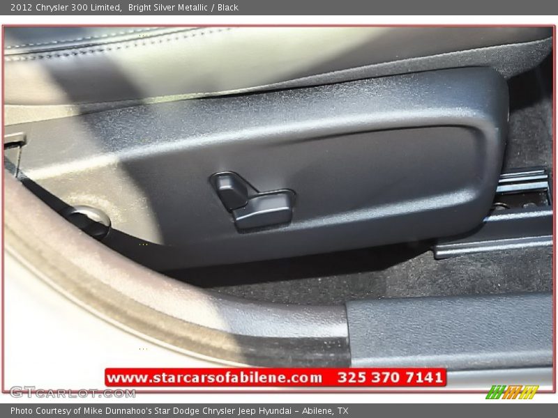 Bright Silver Metallic / Black 2012 Chrysler 300 Limited