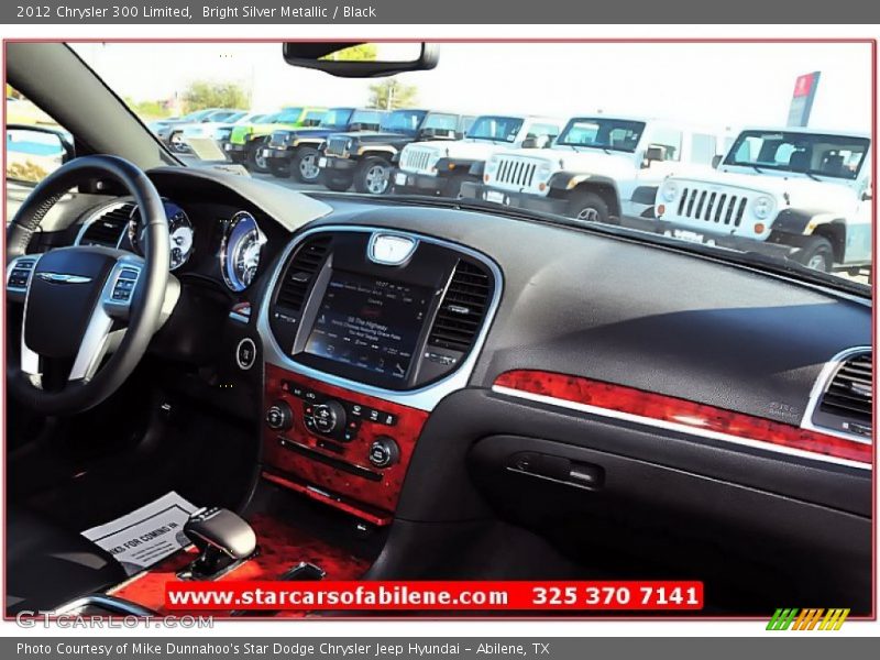 Bright Silver Metallic / Black 2012 Chrysler 300 Limited