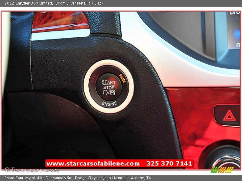 Bright Silver Metallic / Black 2012 Chrysler 300 Limited