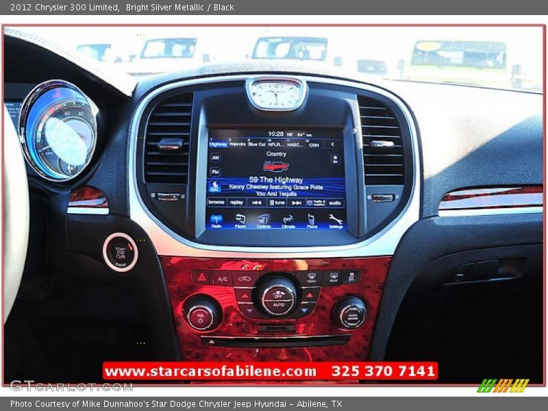 Bright Silver Metallic / Black 2012 Chrysler 300 Limited