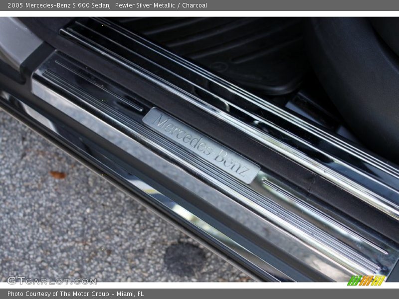 Pewter Silver Metallic / Charcoal 2005 Mercedes-Benz S 600 Sedan