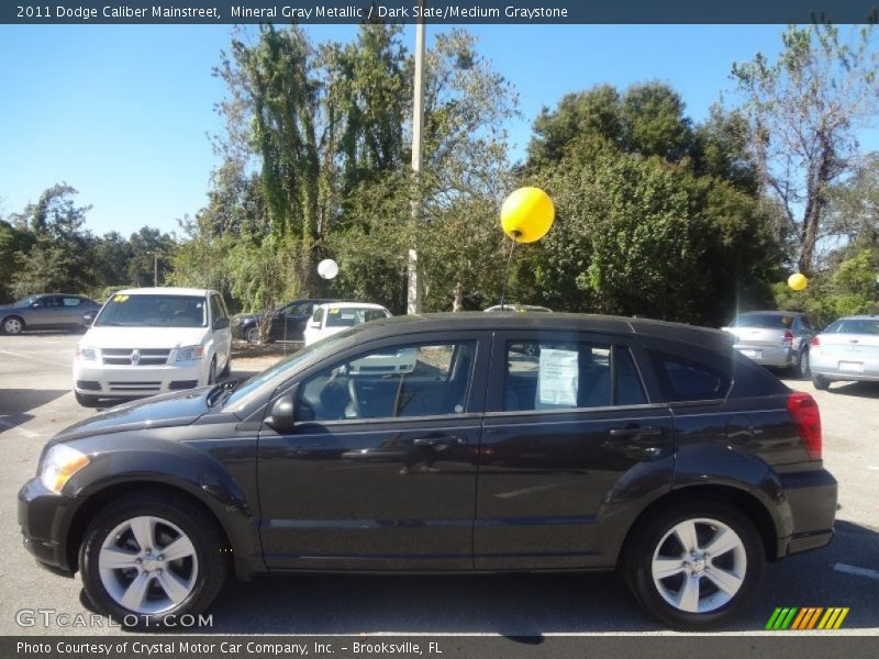 Mineral Gray Metallic / Dark Slate/Medium Graystone 2011 Dodge Caliber Mainstreet