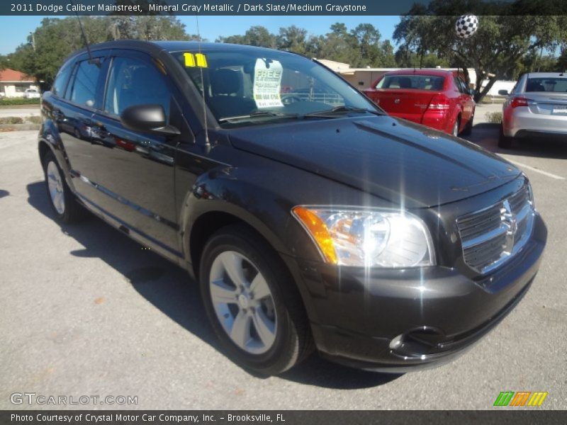 Mineral Gray Metallic / Dark Slate/Medium Graystone 2011 Dodge Caliber Mainstreet