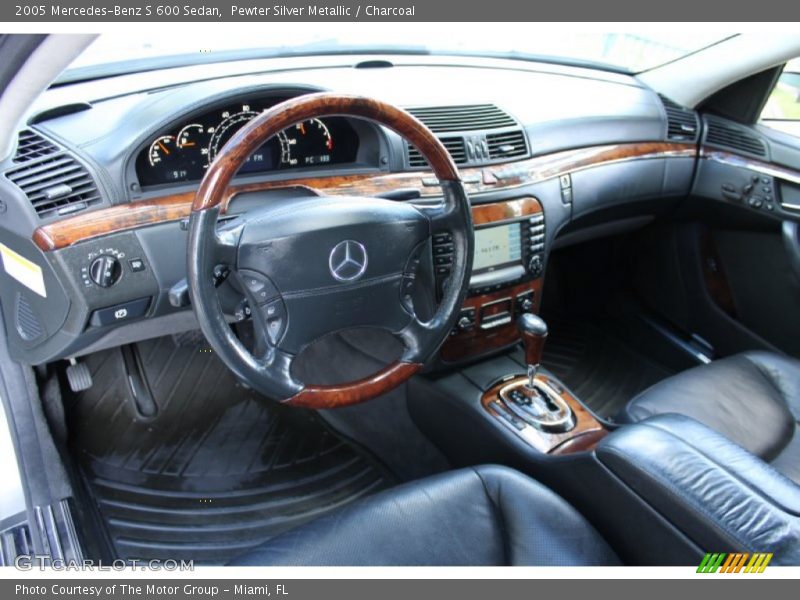 Charcoal Interior - 2005 S 600 Sedan 