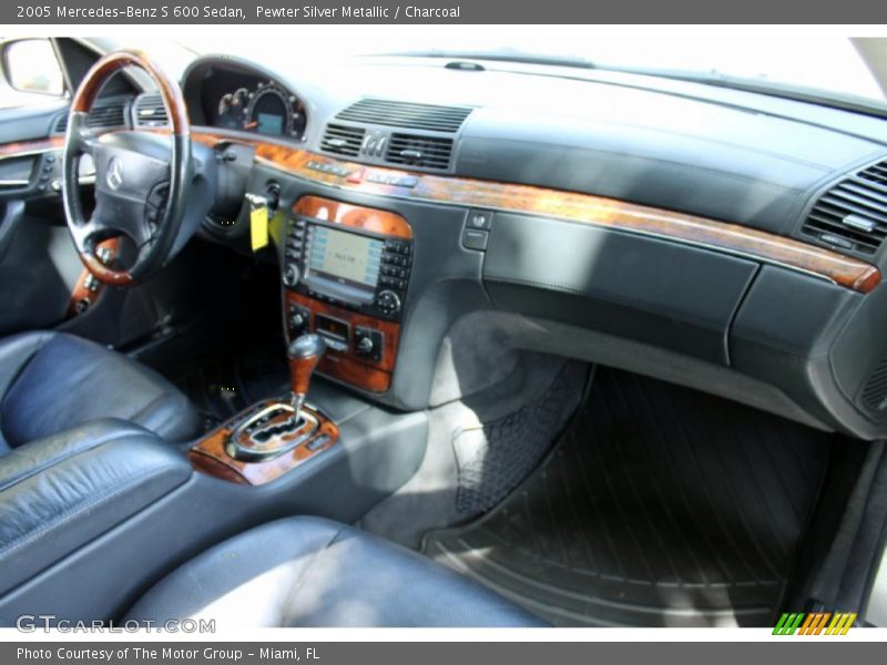 Pewter Silver Metallic / Charcoal 2005 Mercedes-Benz S 600 Sedan