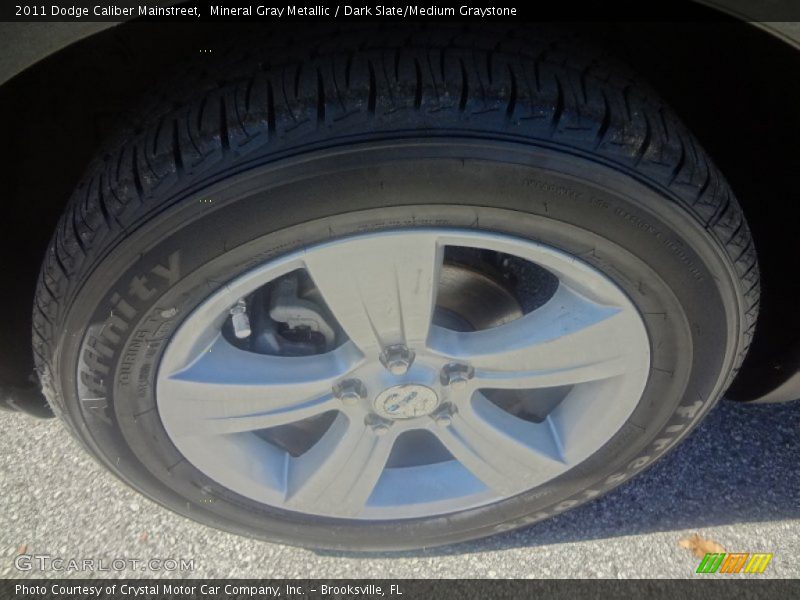 Mineral Gray Metallic / Dark Slate/Medium Graystone 2011 Dodge Caliber Mainstreet