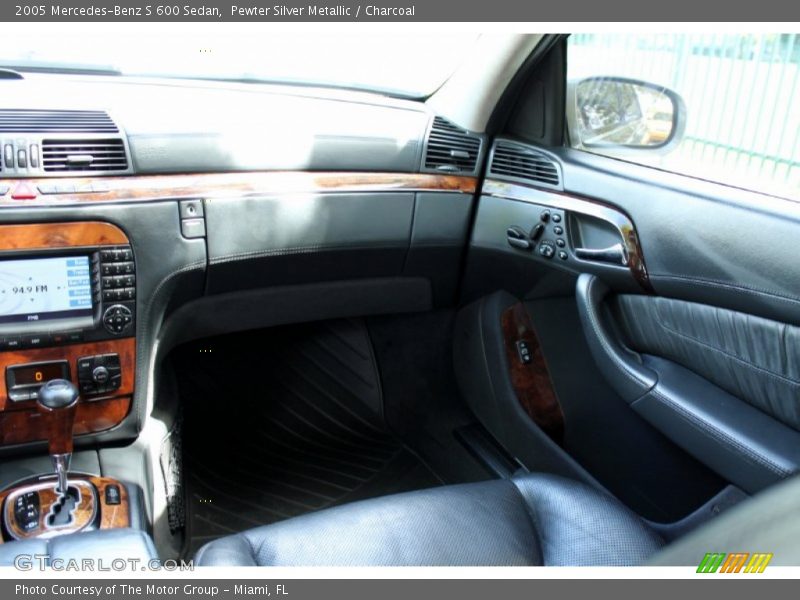 Pewter Silver Metallic / Charcoal 2005 Mercedes-Benz S 600 Sedan