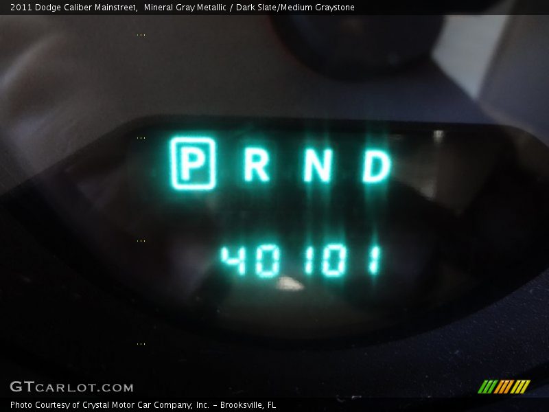 Mineral Gray Metallic / Dark Slate/Medium Graystone 2011 Dodge Caliber Mainstreet