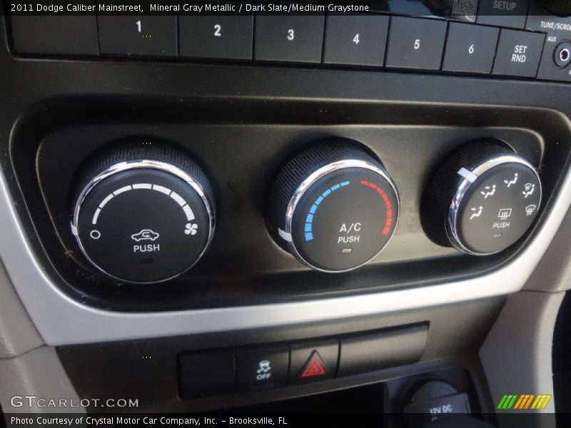 Mineral Gray Metallic / Dark Slate/Medium Graystone 2011 Dodge Caliber Mainstreet
