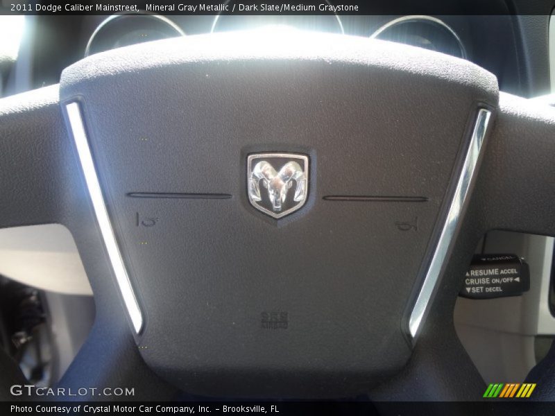 Mineral Gray Metallic / Dark Slate/Medium Graystone 2011 Dodge Caliber Mainstreet