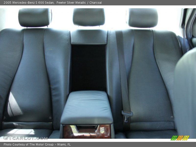  2005 S 600 Sedan Charcoal Interior