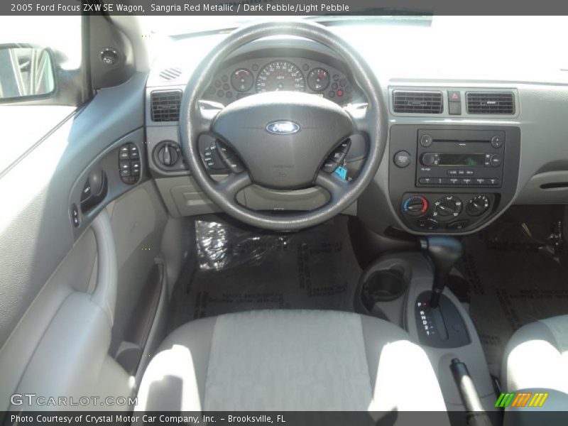 Sangria Red Metallic / Dark Pebble/Light Pebble 2005 Ford Focus ZXW SE Wagon