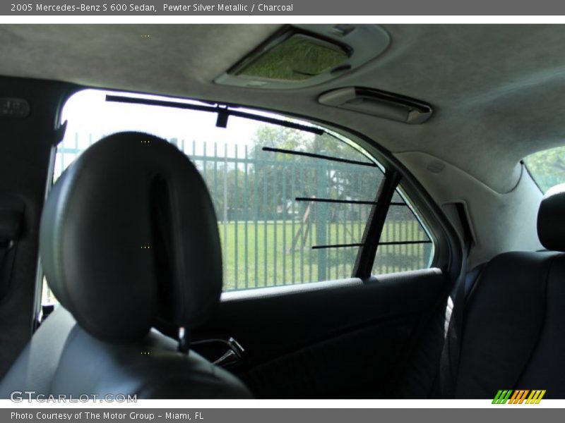 Pewter Silver Metallic / Charcoal 2005 Mercedes-Benz S 600 Sedan