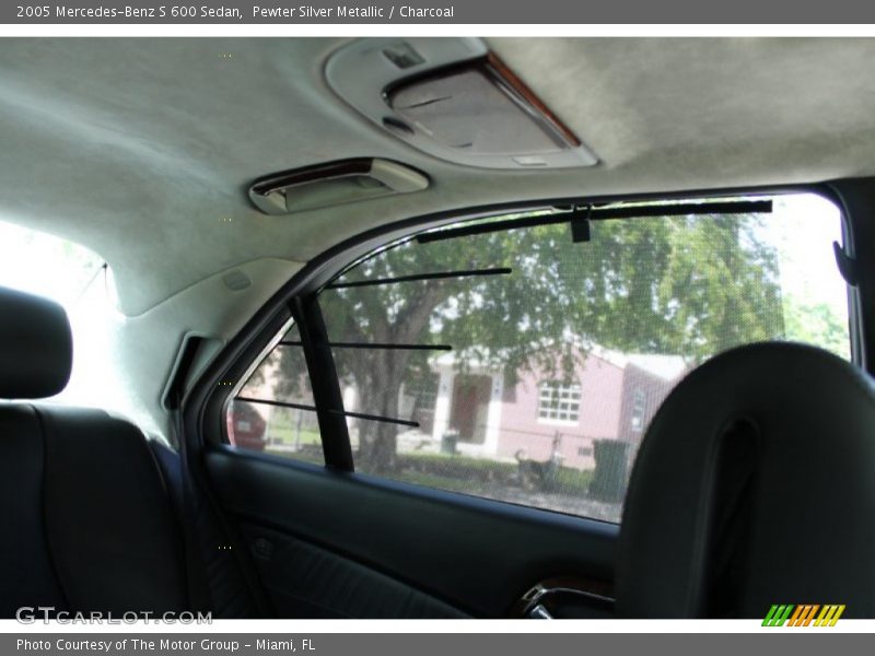 Pewter Silver Metallic / Charcoal 2005 Mercedes-Benz S 600 Sedan