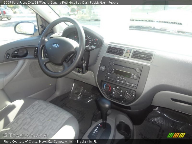 Sangria Red Metallic / Dark Pebble/Light Pebble 2005 Ford Focus ZXW SE Wagon
