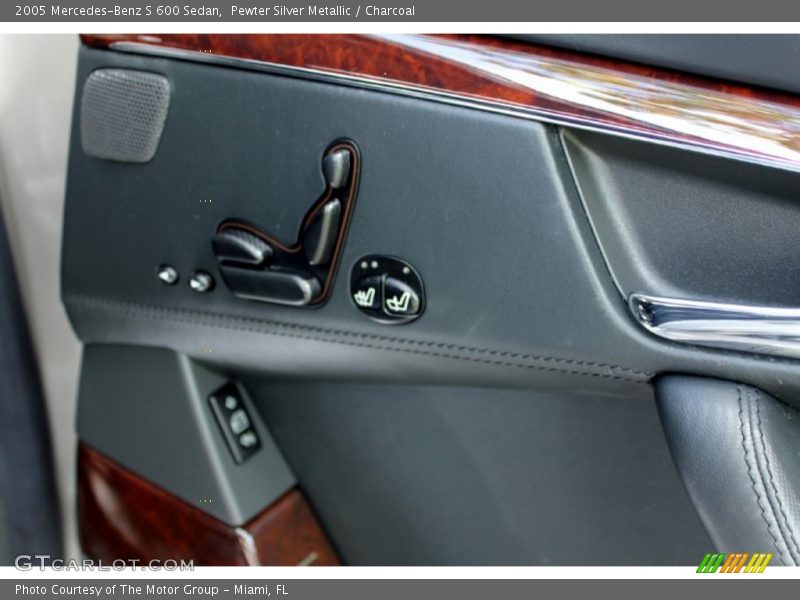 Pewter Silver Metallic / Charcoal 2005 Mercedes-Benz S 600 Sedan