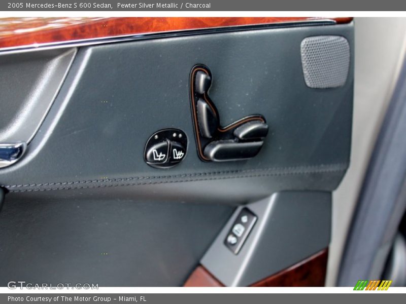 Pewter Silver Metallic / Charcoal 2005 Mercedes-Benz S 600 Sedan