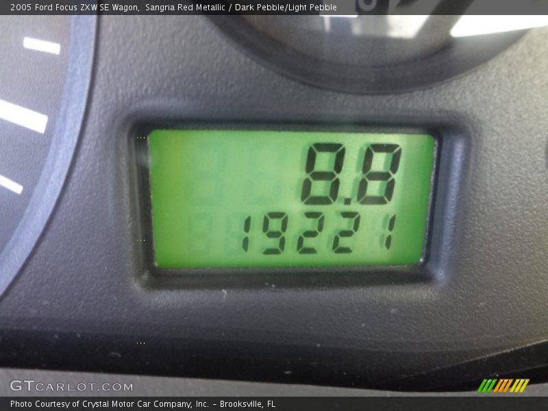 Sangria Red Metallic / Dark Pebble/Light Pebble 2005 Ford Focus ZXW SE Wagon