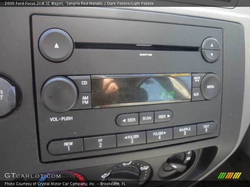 Sangria Red Metallic / Dark Pebble/Light Pebble 2005 Ford Focus ZXW SE Wagon
