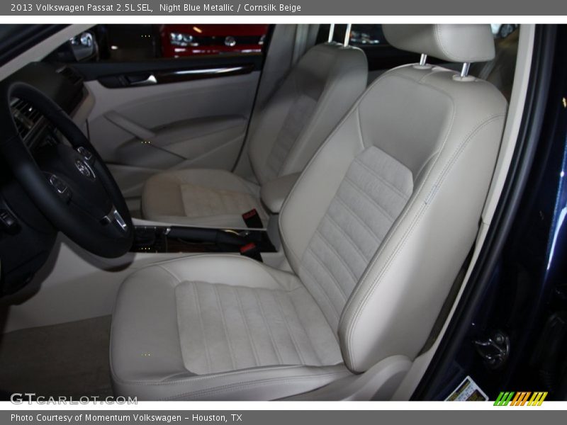 Night Blue Metallic / Cornsilk Beige 2013 Volkswagen Passat 2.5L SEL