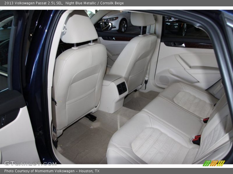 Night Blue Metallic / Cornsilk Beige 2013 Volkswagen Passat 2.5L SEL