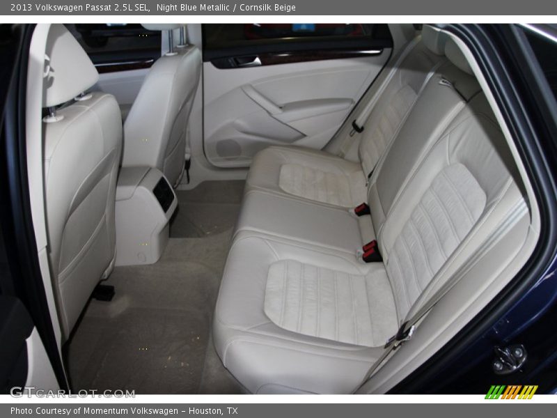 Night Blue Metallic / Cornsilk Beige 2013 Volkswagen Passat 2.5L SEL