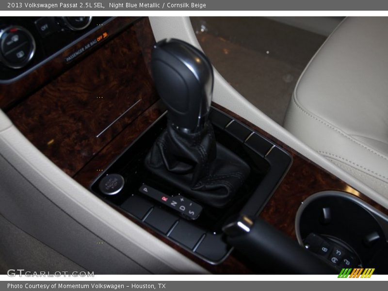 Night Blue Metallic / Cornsilk Beige 2013 Volkswagen Passat 2.5L SEL