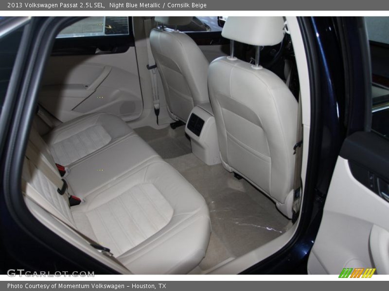 Night Blue Metallic / Cornsilk Beige 2013 Volkswagen Passat 2.5L SEL