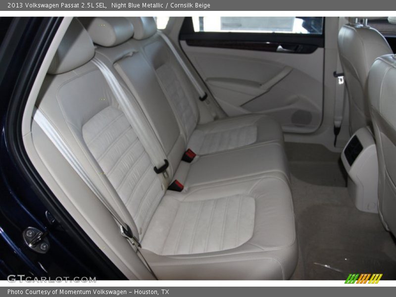 Night Blue Metallic / Cornsilk Beige 2013 Volkswagen Passat 2.5L SEL