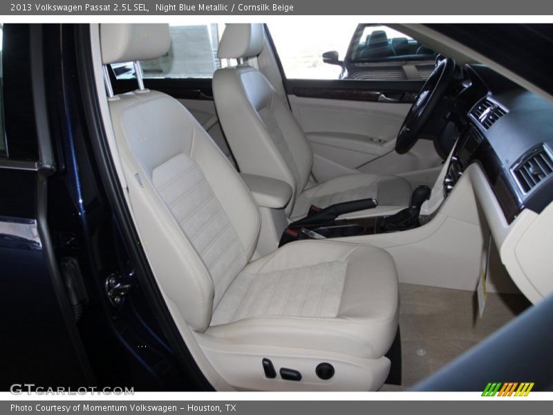 Night Blue Metallic / Cornsilk Beige 2013 Volkswagen Passat 2.5L SEL