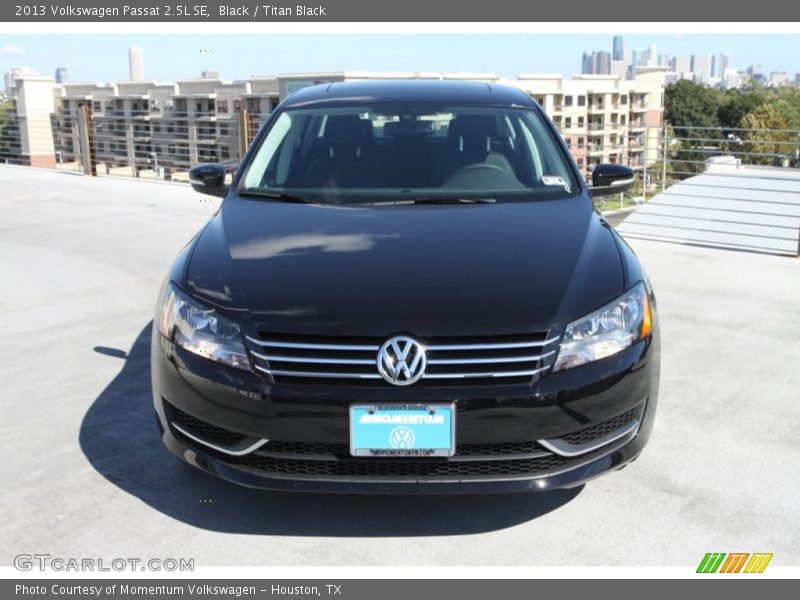 Black / Titan Black 2013 Volkswagen Passat 2.5L SE