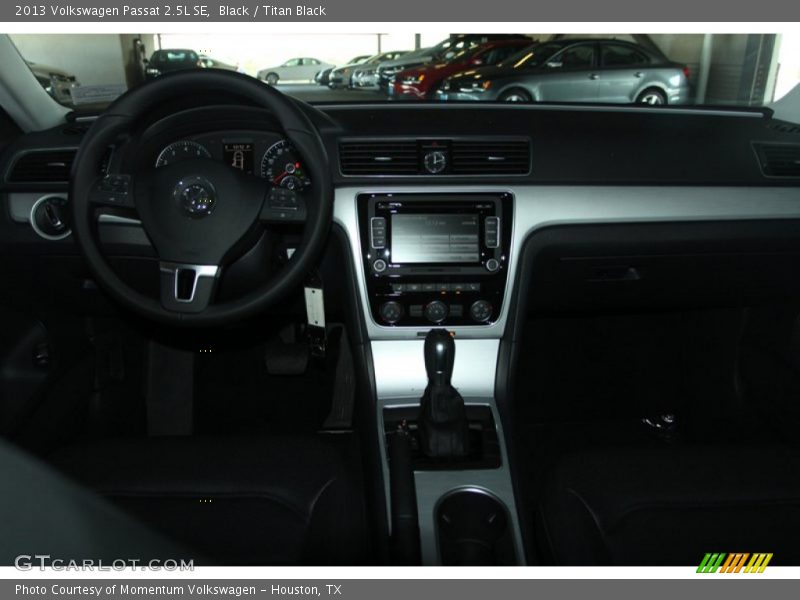 Black / Titan Black 2013 Volkswagen Passat 2.5L SE