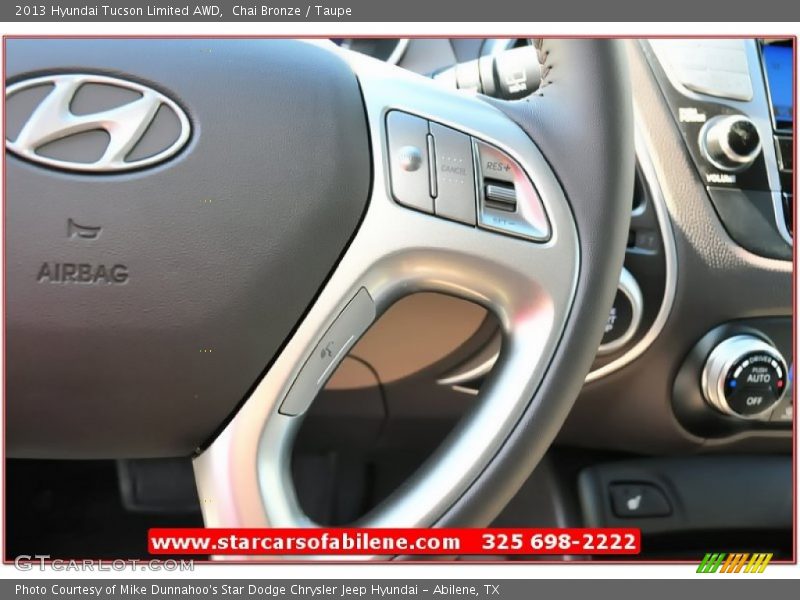 Chai Bronze / Taupe 2013 Hyundai Tucson Limited AWD