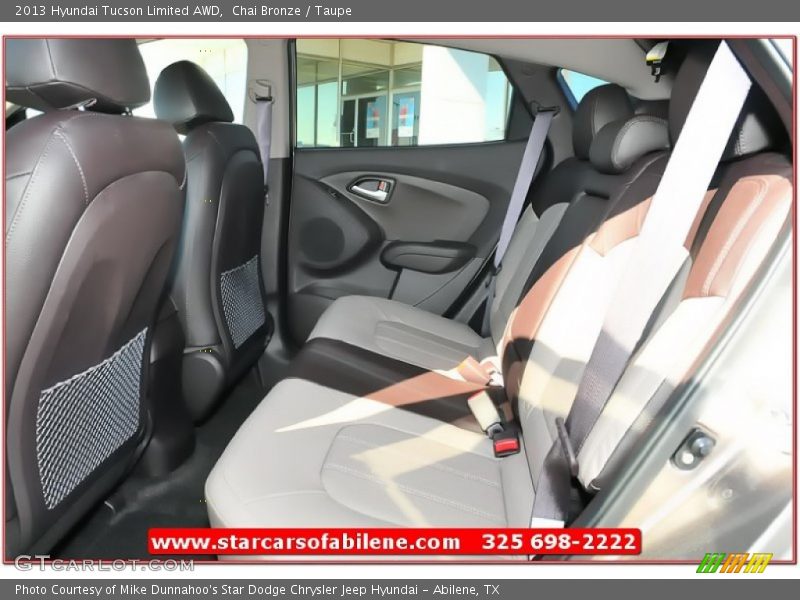 Chai Bronze / Taupe 2013 Hyundai Tucson Limited AWD